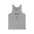 Armed Unisex Jersey Tank - Casual Graphic Tee for Everyday Wear