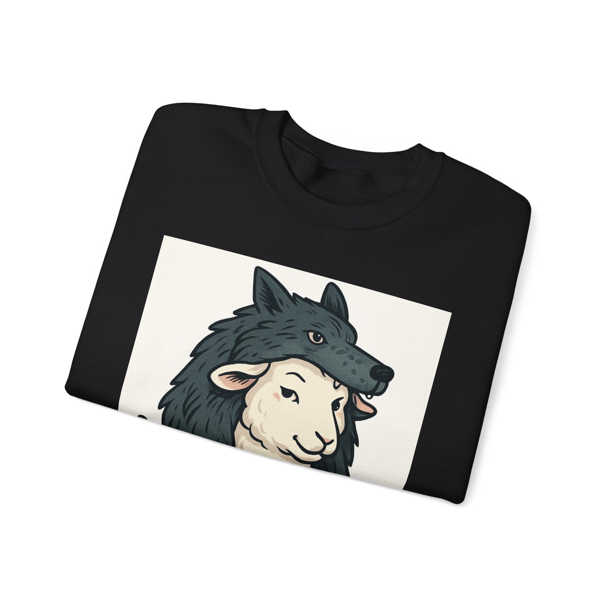 Sweatshirt — "Sheep in Wolf’s Clothing" Graphic Crewneck