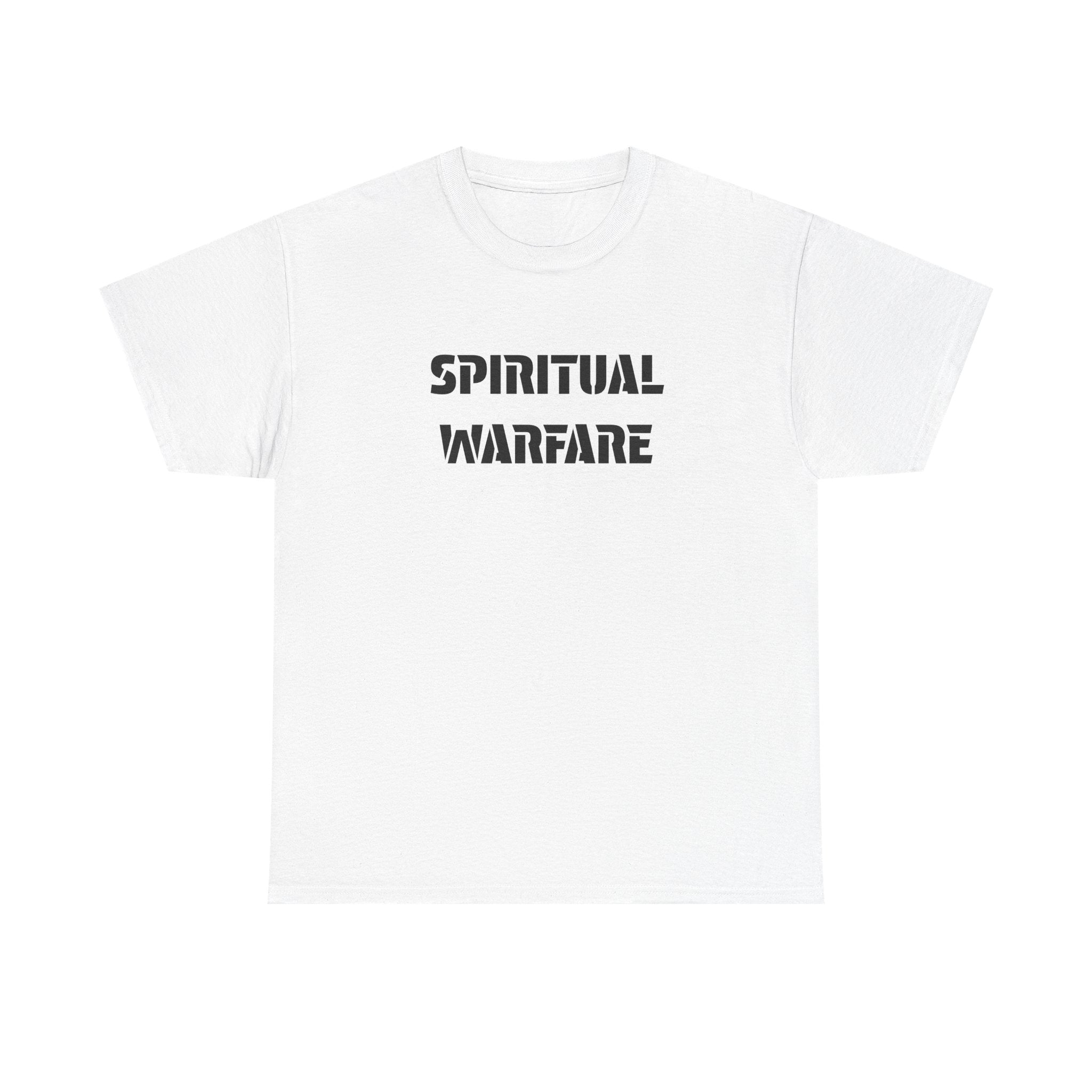 Spiritual Warfare T-Shirt — Bold Faith Graphic Tee