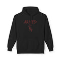 Armed Unisex Fleece Hoodie - Casual, Cozy, Ideal for Gifting, Everyday Wear, Statement Piece