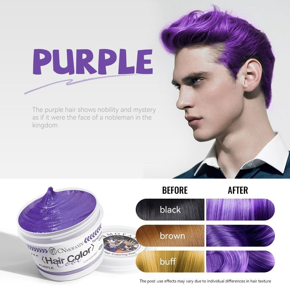 Styling Pomade Color Hair Clay English Version
