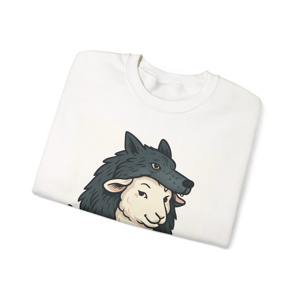 Sweatshirt — "Sheep in Wolf’s Clothing" Graphic Crewneck
