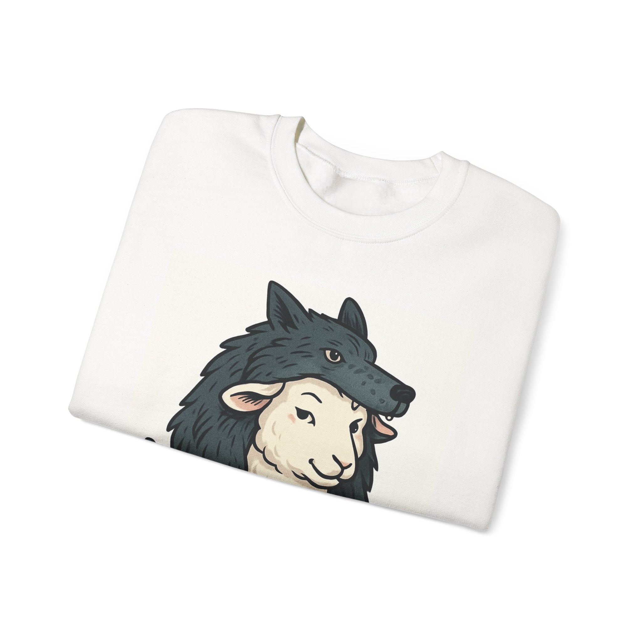 Sweatshirt — "Sheep in Wolf’s Clothing" Graphic Crewneck