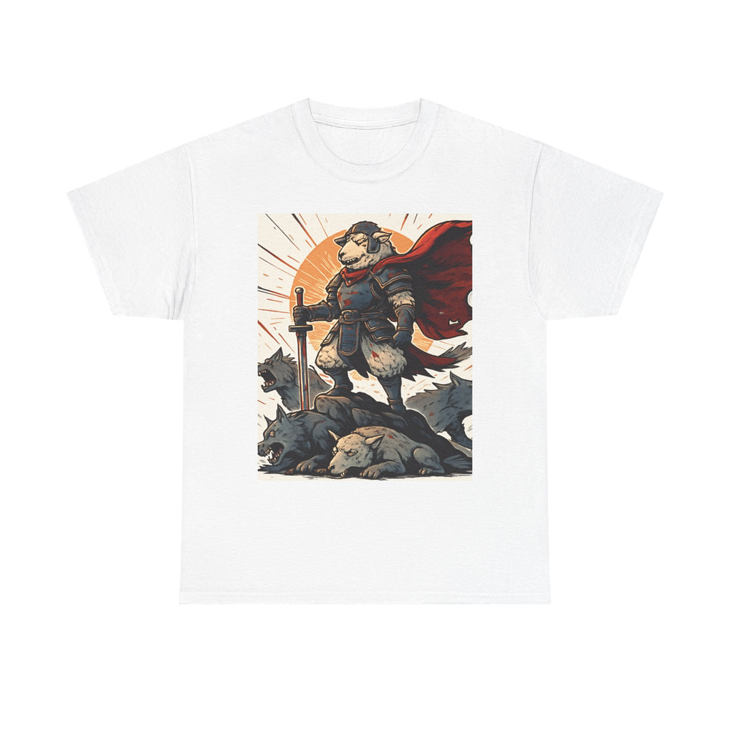 Graphic Tee - Sheep Killing Wolves Design