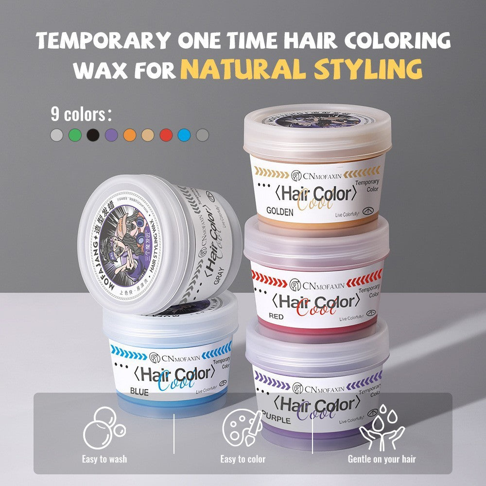 Styling Pomade Color Hair Clay English Version