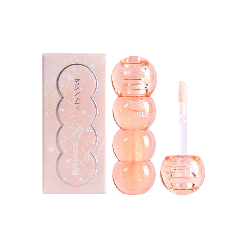 Water Light Mirror Lip Gloss Natural Moisturizing Lip Gloss