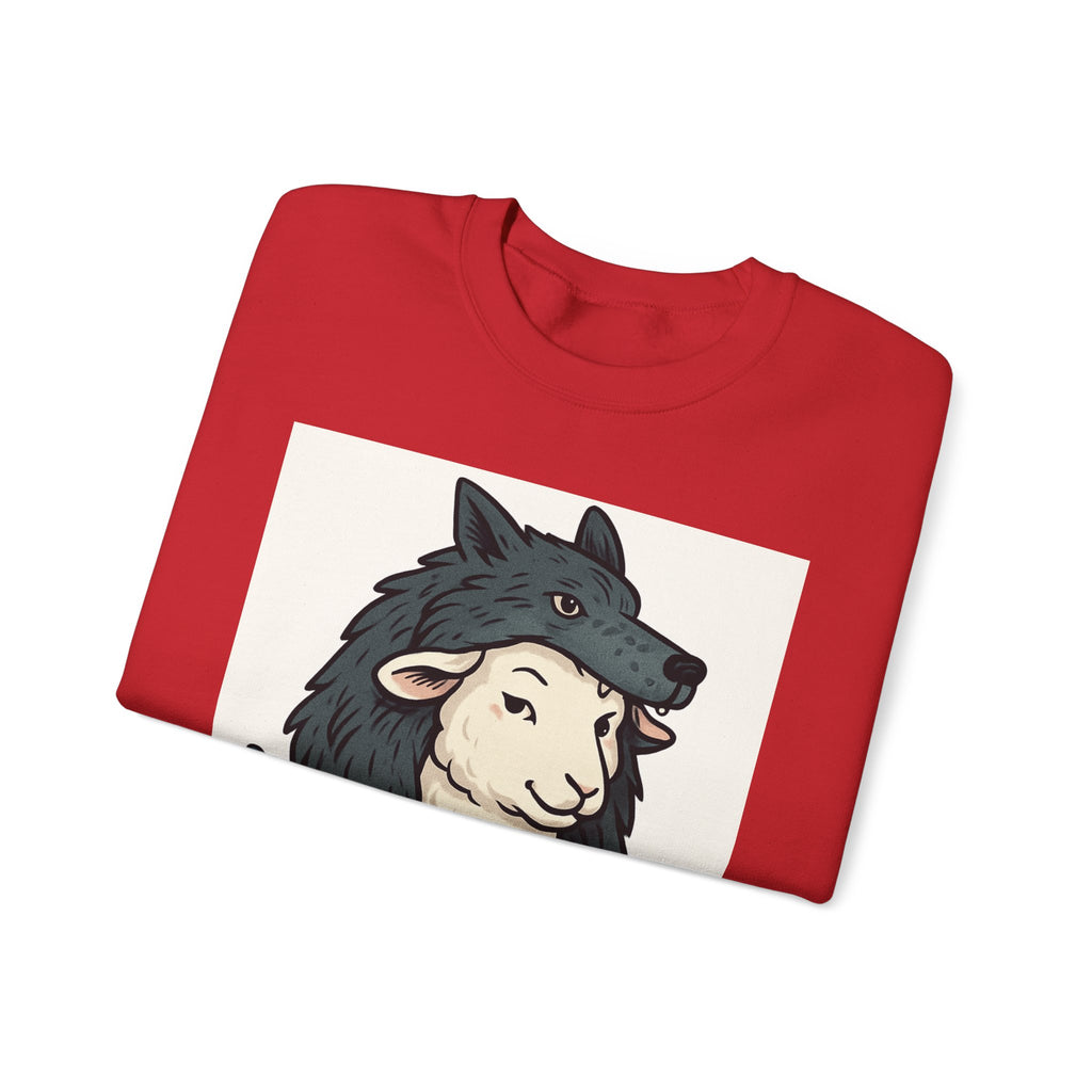 Sweatshirt — "Sheep in Wolf’s Clothing" Graphic Crewneck