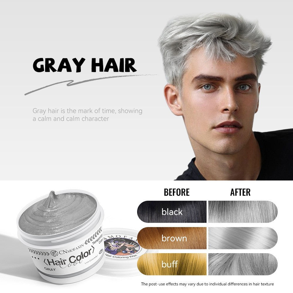 Styling Pomade Color Hair Clay English Version