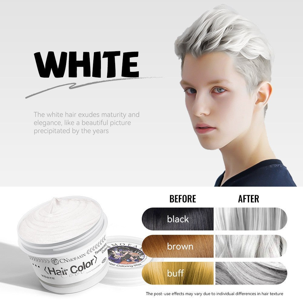 Styling Pomade Color Hair Clay English Version