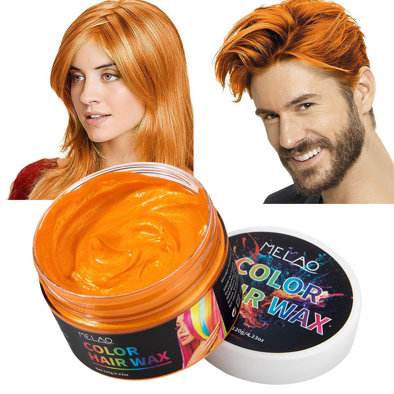Color Pomade Long-lasting Shaping Disposable Dyeing Hair Clay