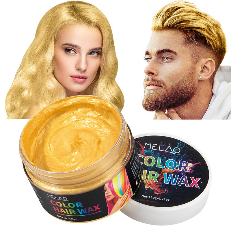 Color Pomade Long-lasting Shaping Disposable Dyeing Hair Clay