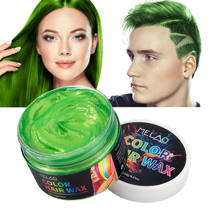 Color Pomade Long-lasting Shaping Disposable Dyeing Hair Clay