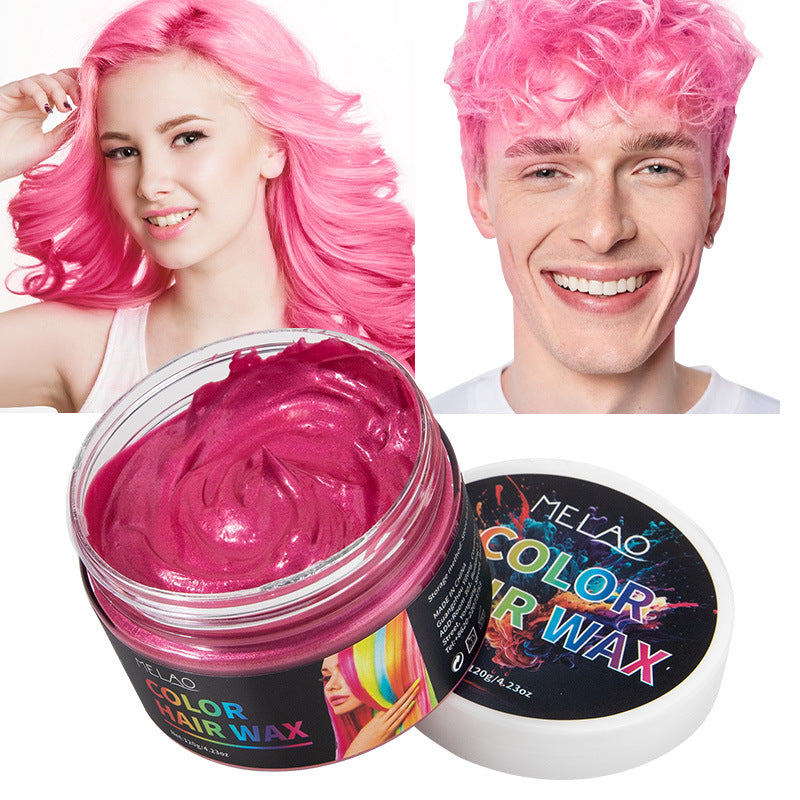 Color Pomade Long-lasting Shaping Disposable Dyeing Hair Clay
